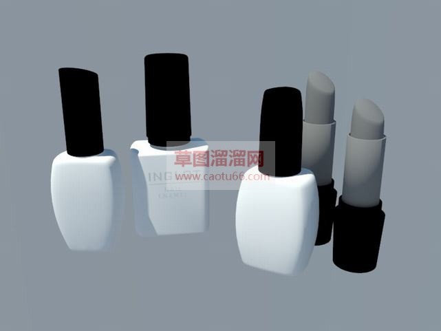 化妆品口红免SU模型