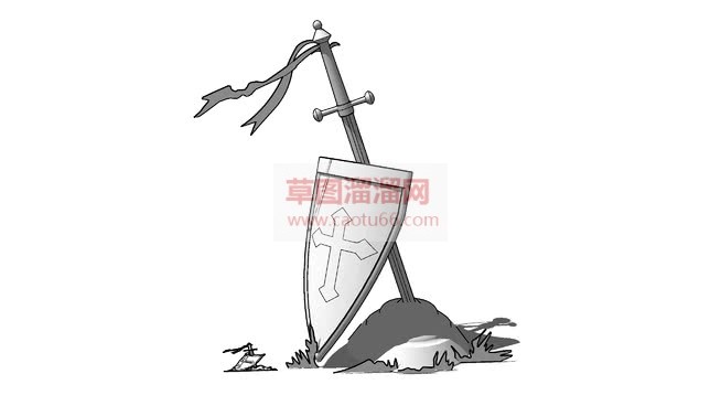 剑与战场之盾SU模型