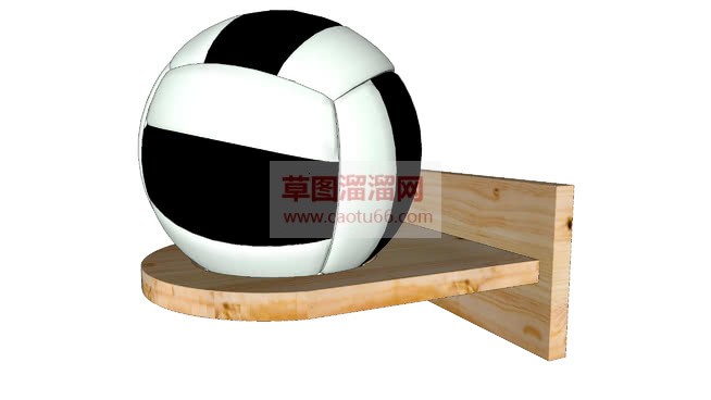 排球SU模型