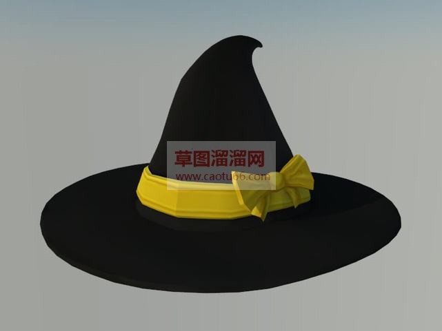 巫婆帽SU模型