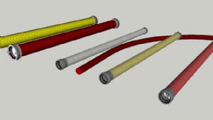 消防水带SU模型 免费sketchup模型下载