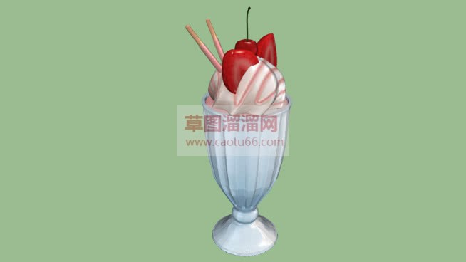 冰激凌SU模型