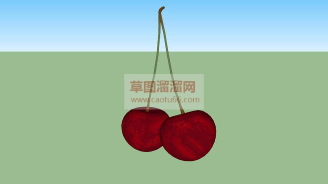 樱桃水SU模型
