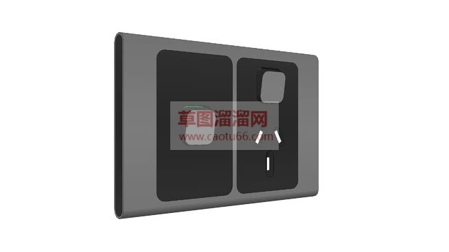 开关按钮插座SU模型