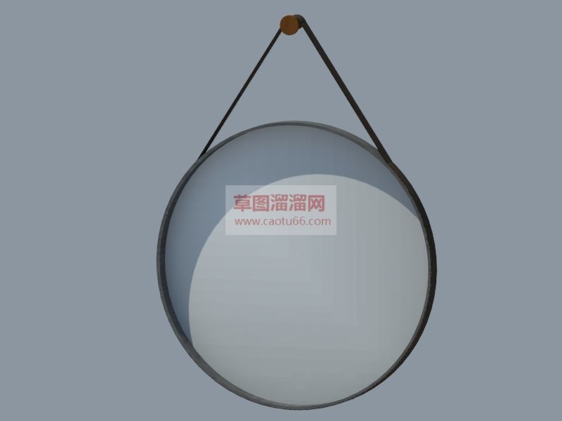 挂镜SU模型
