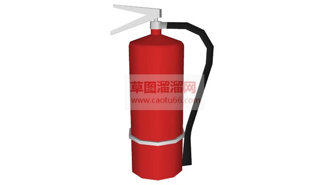 灭火器消防器SU模型