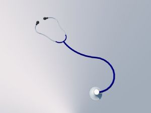 医疗器材听诊SU模型 免费sketchup模型下载