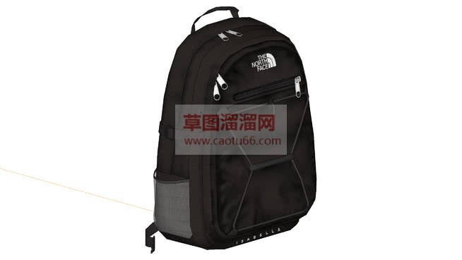 书包背包SU模型