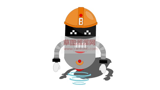 玩具机器人智SU模型