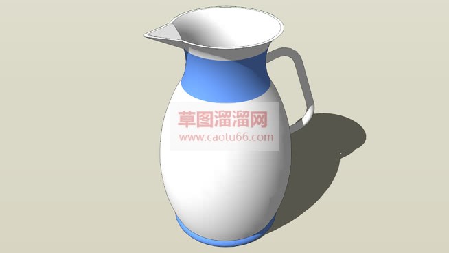 容器水瓶SU模型