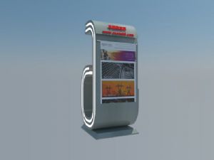 创意广告牌SU模型