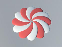 花瓣SU模型