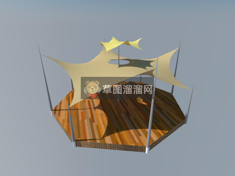 张拉膜SU模型