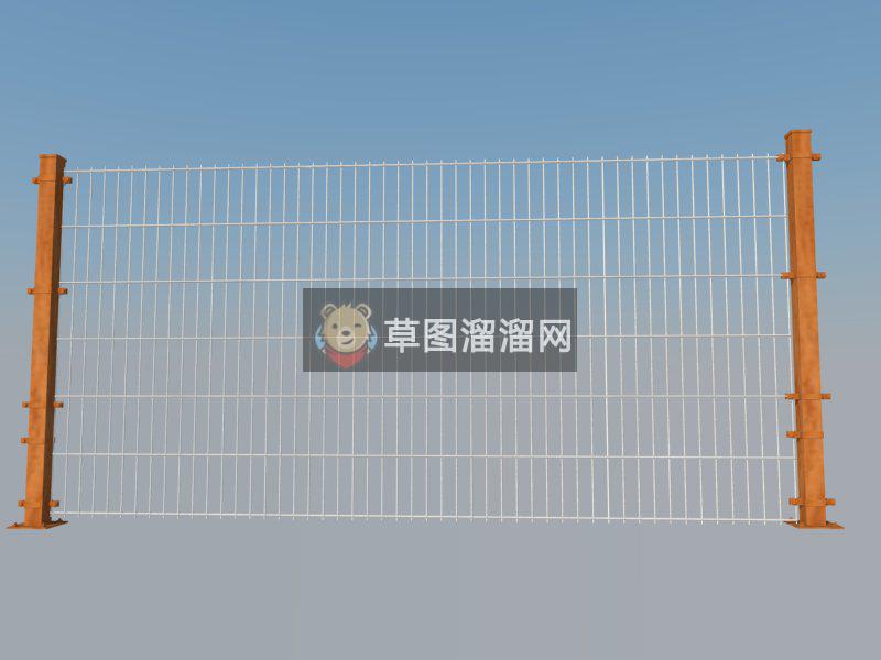 铁丝网SU模型