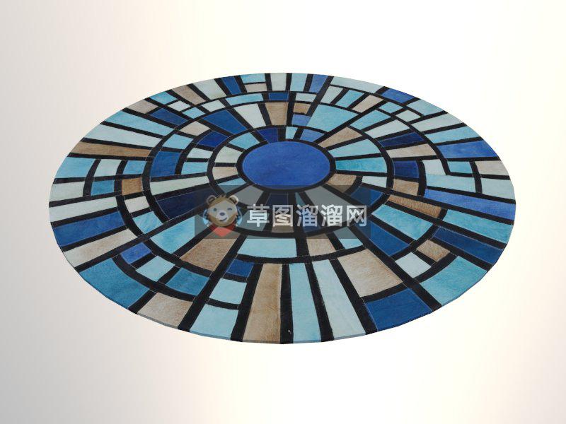 铺装SU模型