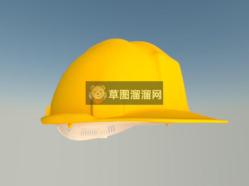 安全帽帽子SU模型
