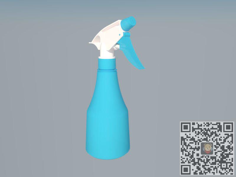 喷雾瓶SU模型