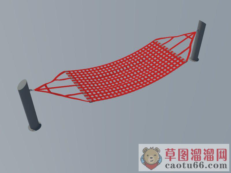 现代吊床SU模型