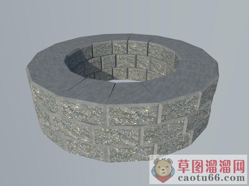 火坑SU模型