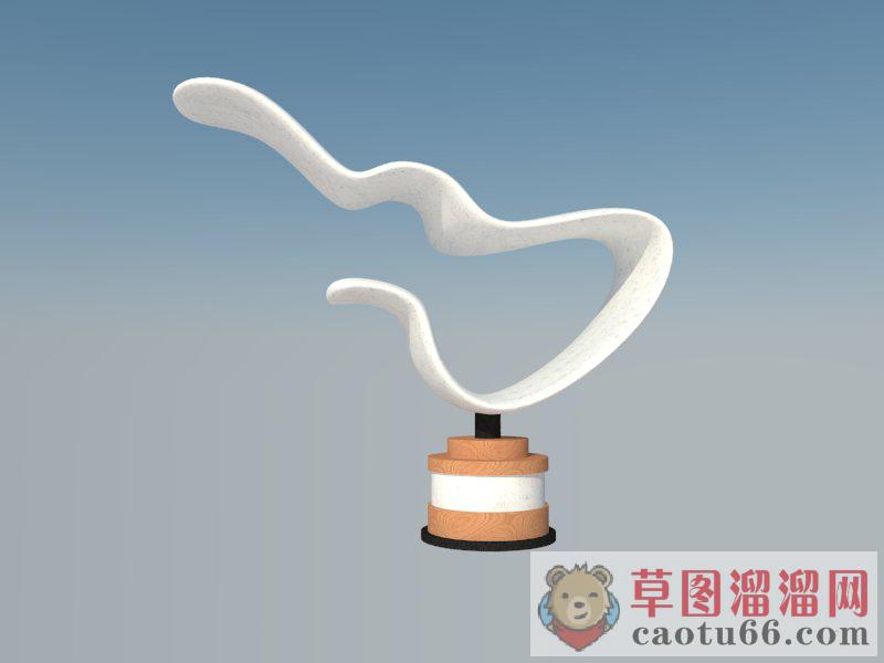 抽象雕塑SU模型