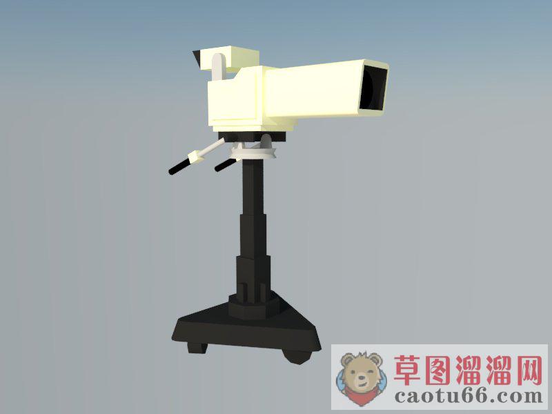 电视节目摄像机SU模型