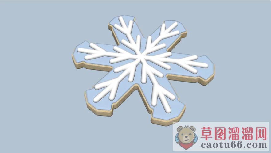 雪花SU模型