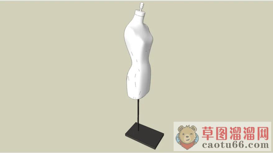 模特假人SU模型