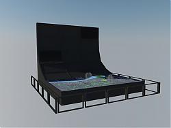 led展台SU模型