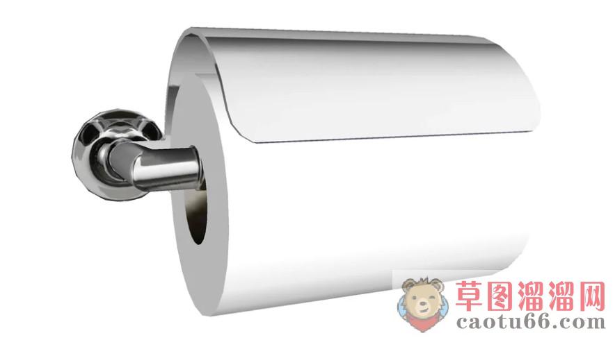 卷筒纸挂架SU模型