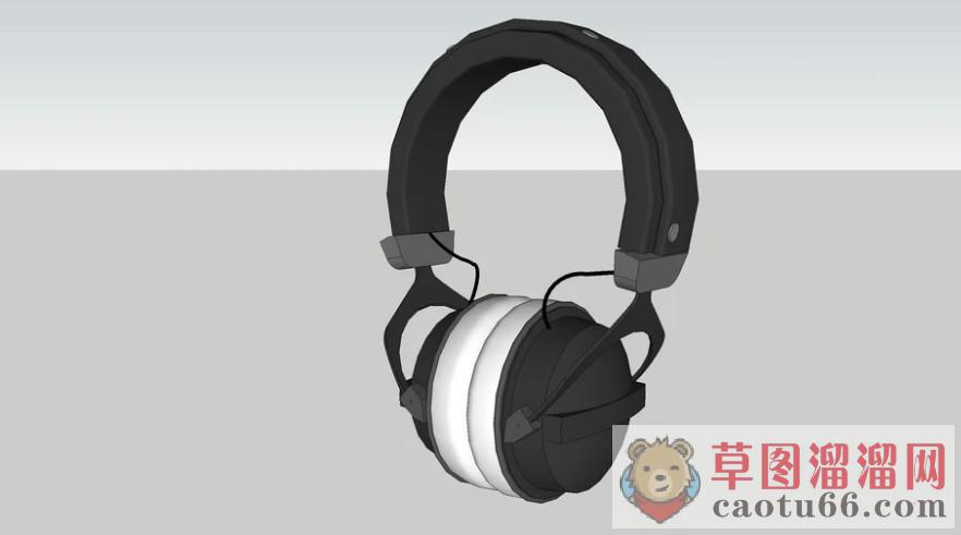 耳机装饰SU模型