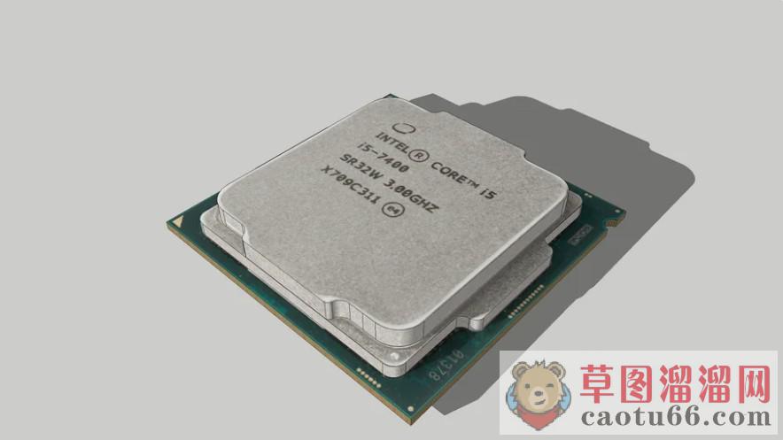 电脑CPU处理器SU模型