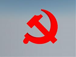 党徽SU模型