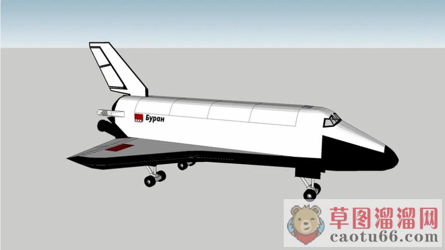 航天航空飞行器SU模型