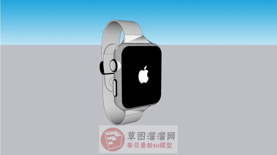 苹果手表SU模型