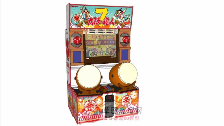日本太鼓游戏机SU模型