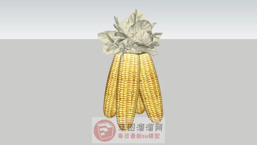 玉米棒SU模型