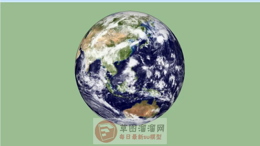 地球星球SU模型