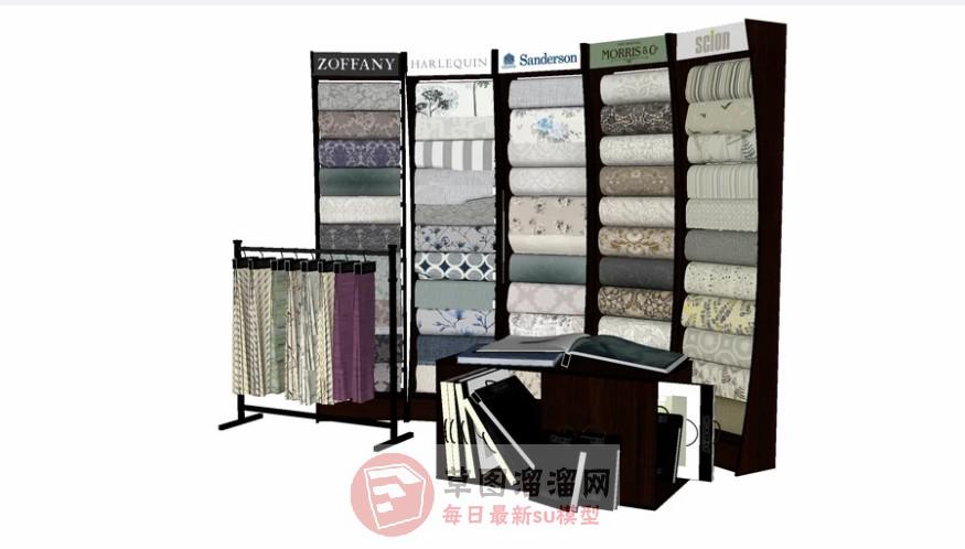 布店SU模型