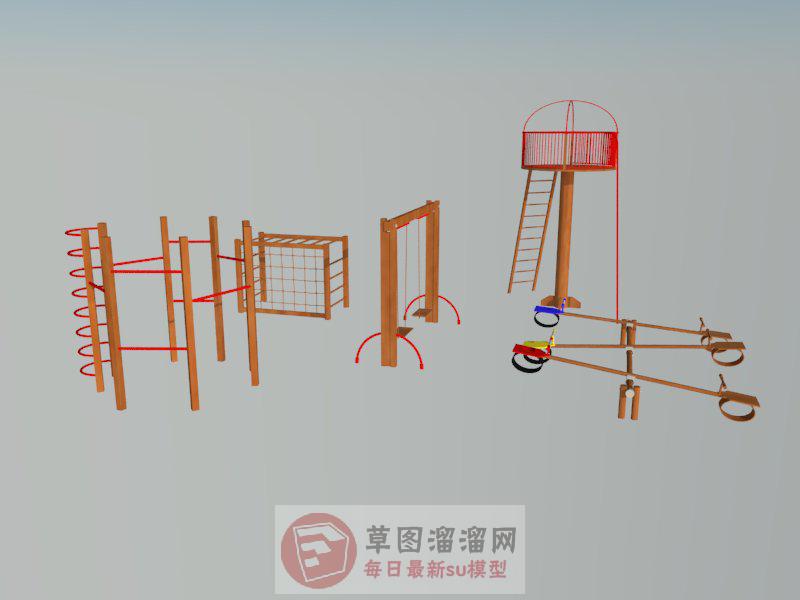 运动器材SU模型