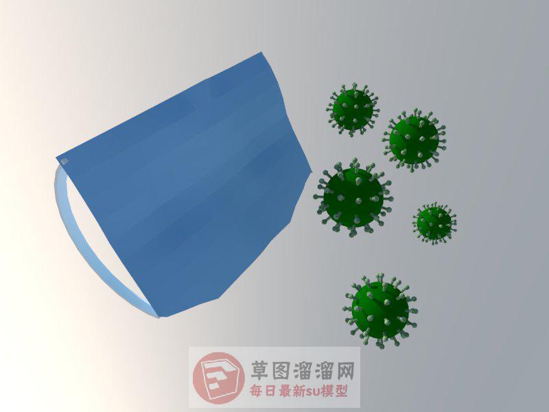 口罩新冠状病毒SU模型