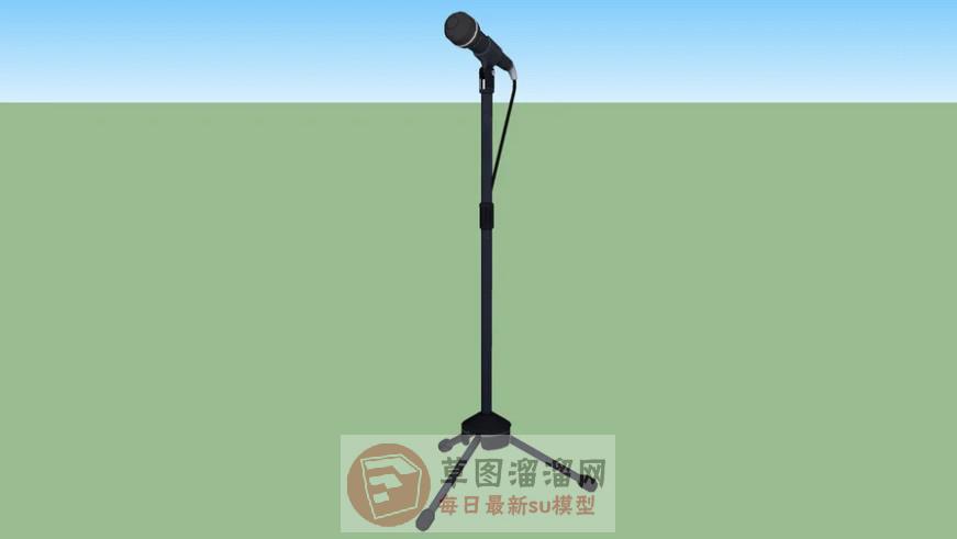 麦克风话筒SU模型