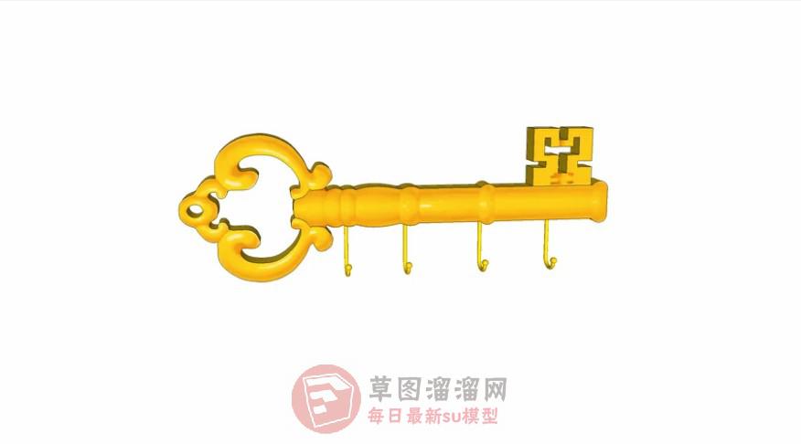 钥匙SU模型