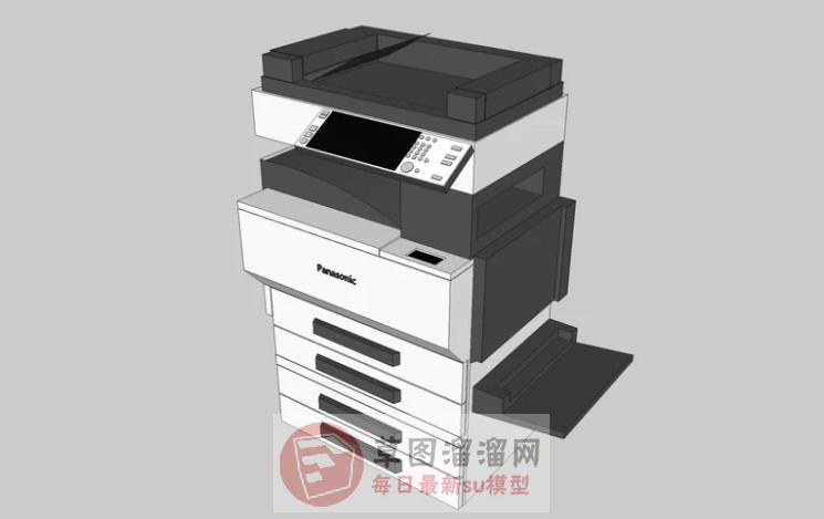 打印机SU模型