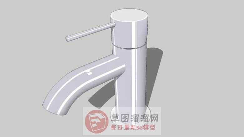 水龙头开关SU模型
