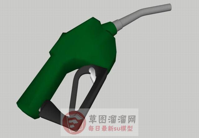 加油枪SU模型