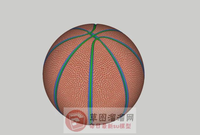 篮球SU模型