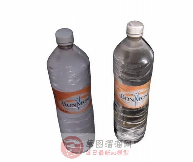 矿泉水饮用瓶瓶装水SU模型