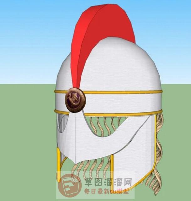 维京武士头盔SU模型