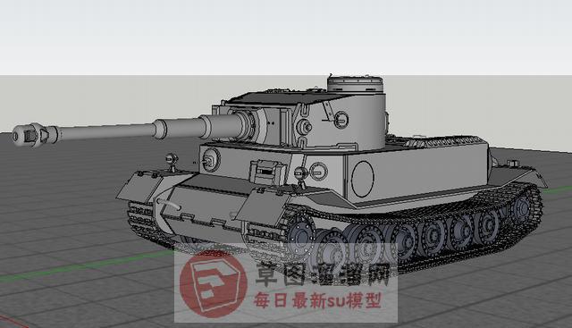二战坦克装甲车SU模型