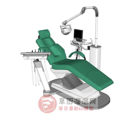 牙医SU模型